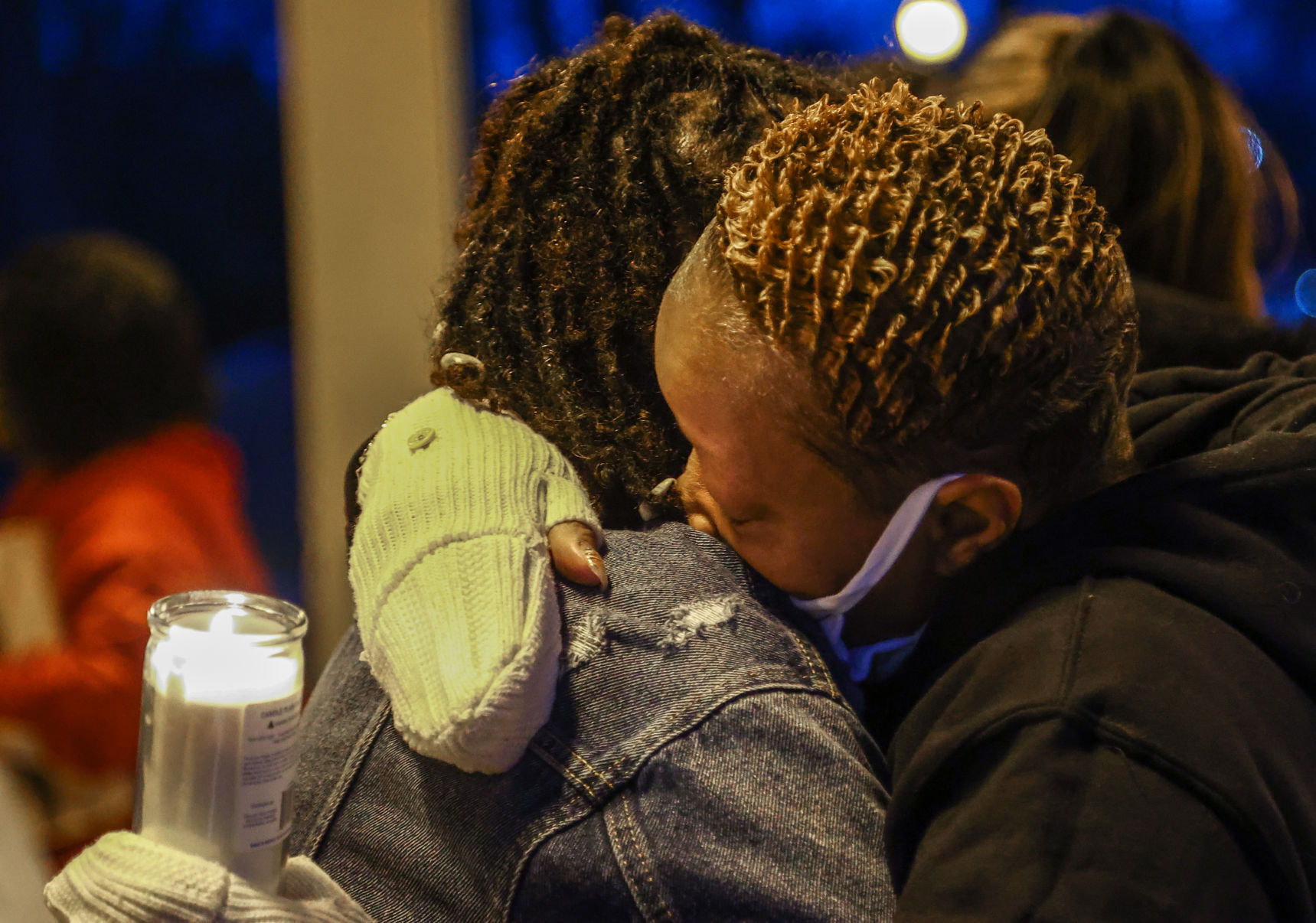 Balloon release honoring former Griffith basketball player Tyree Riley